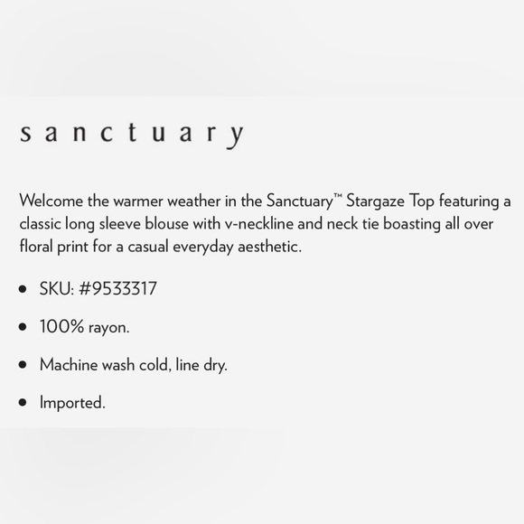 SANCTUARY NWT STARGAZE TOP IN BARE LEO - Picture 10 of 10